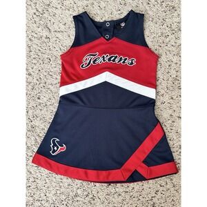 NFL Houston Texans Team Apparel Toddler Cheerleader Football‎ Girls 24 Months